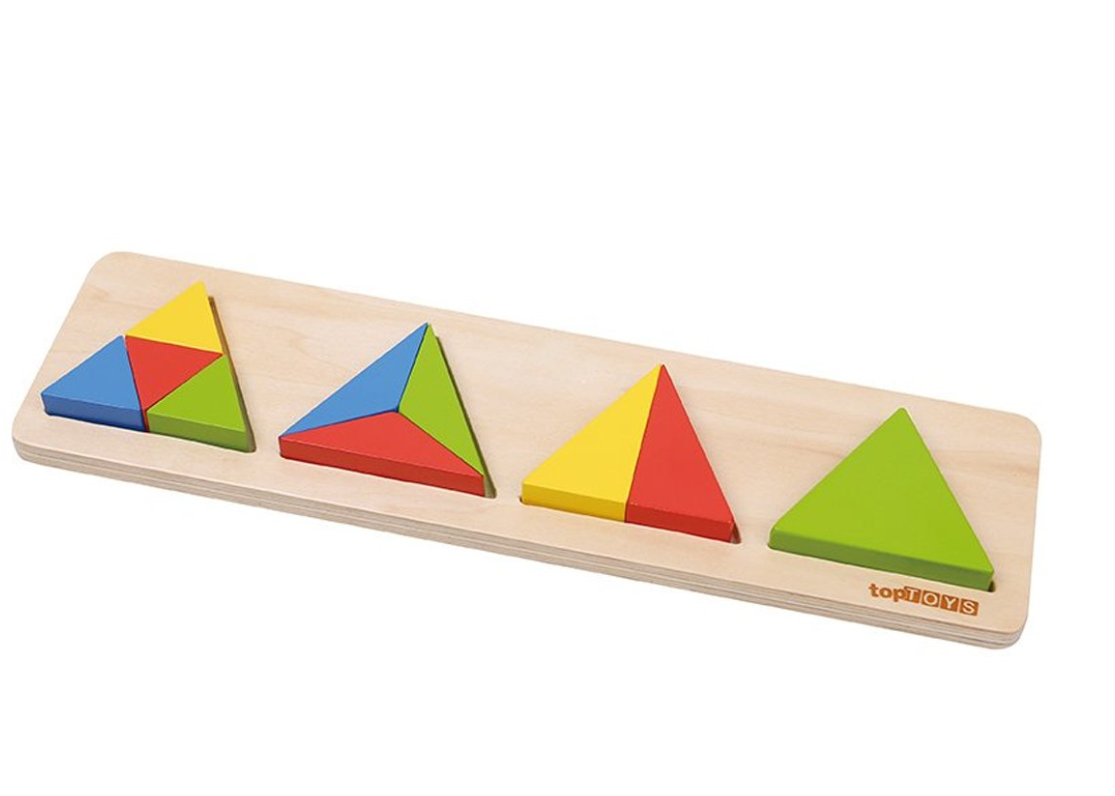 Chiva, Parça Bütün Üçgen - Ahşap