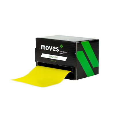 Moves Profesyonel Egzersiz ve Direnç Bandı 5.5 m-Sarı - Hafif