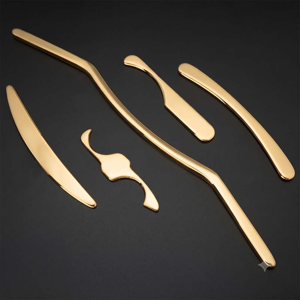 Joints 5 'li Altın Renk Paslanmaz Çelik Graston Set