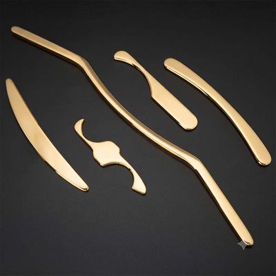 Joints 5 'li Altın Renk Paslanmaz Çelik Graston Set
