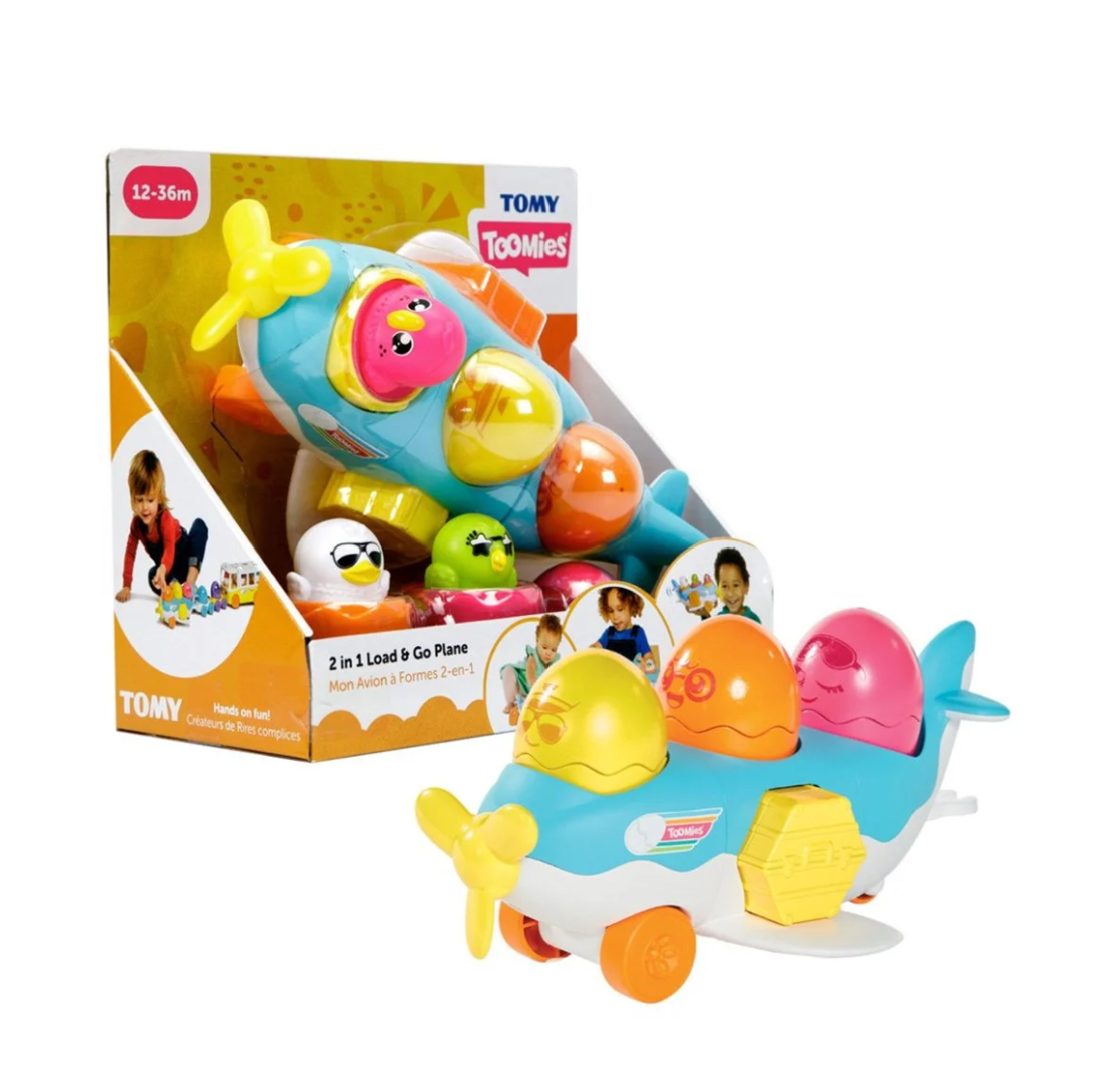 2si1 arada Uçak ve Saklambaçlı Yumurtalar 