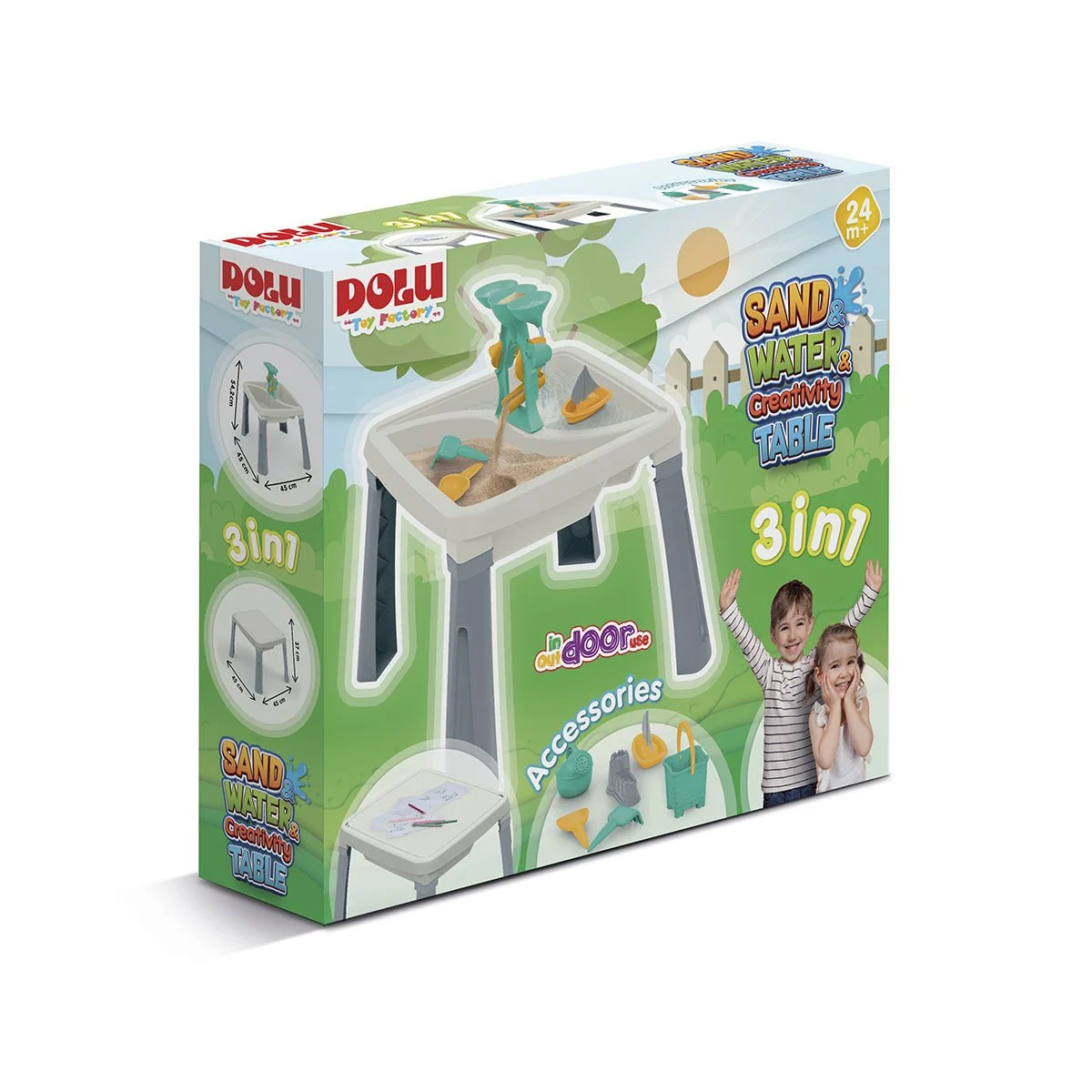 Su Kum Yaratıcılık Masası -Dolu