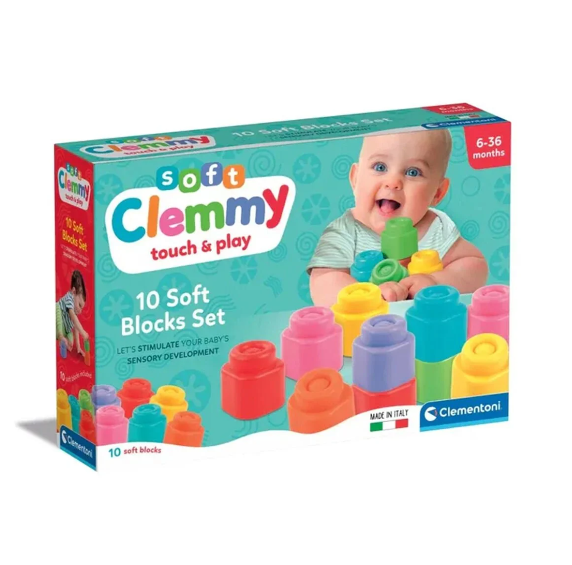 Soft Clemmy - Yumuşak Blok Oyun Seti - 10 parça