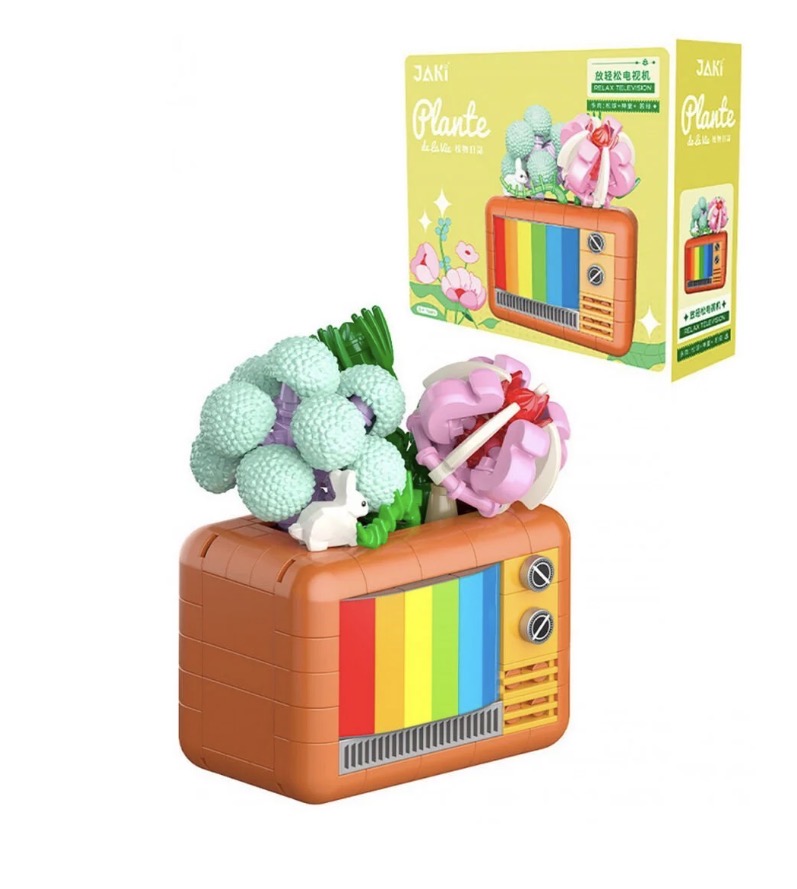 JAKİ TELEVİZYON MODEL 207 PARÇA BLOCK OYUNCAK