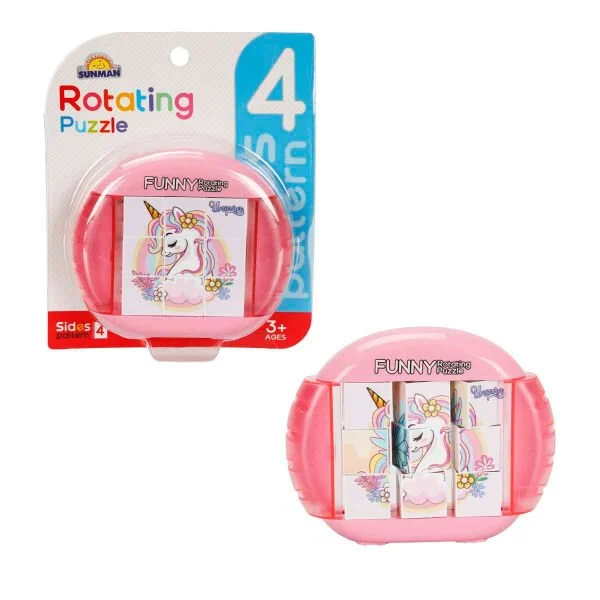 DÖNEN PUZZLE UNICORN TEMALI