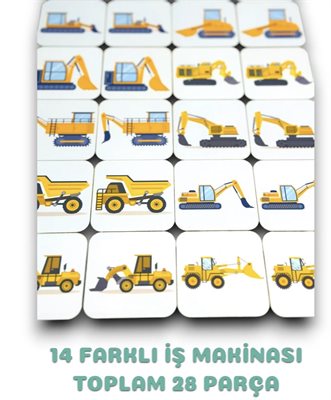 İş Makinaları Eşleme Kartları