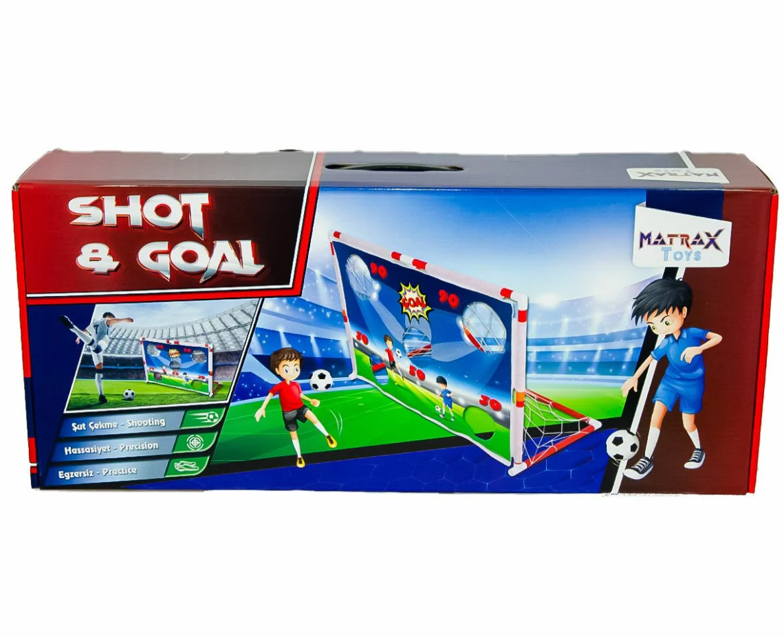 Şut ve Gol Futbol Oyunu -Akçiçek Oyunu