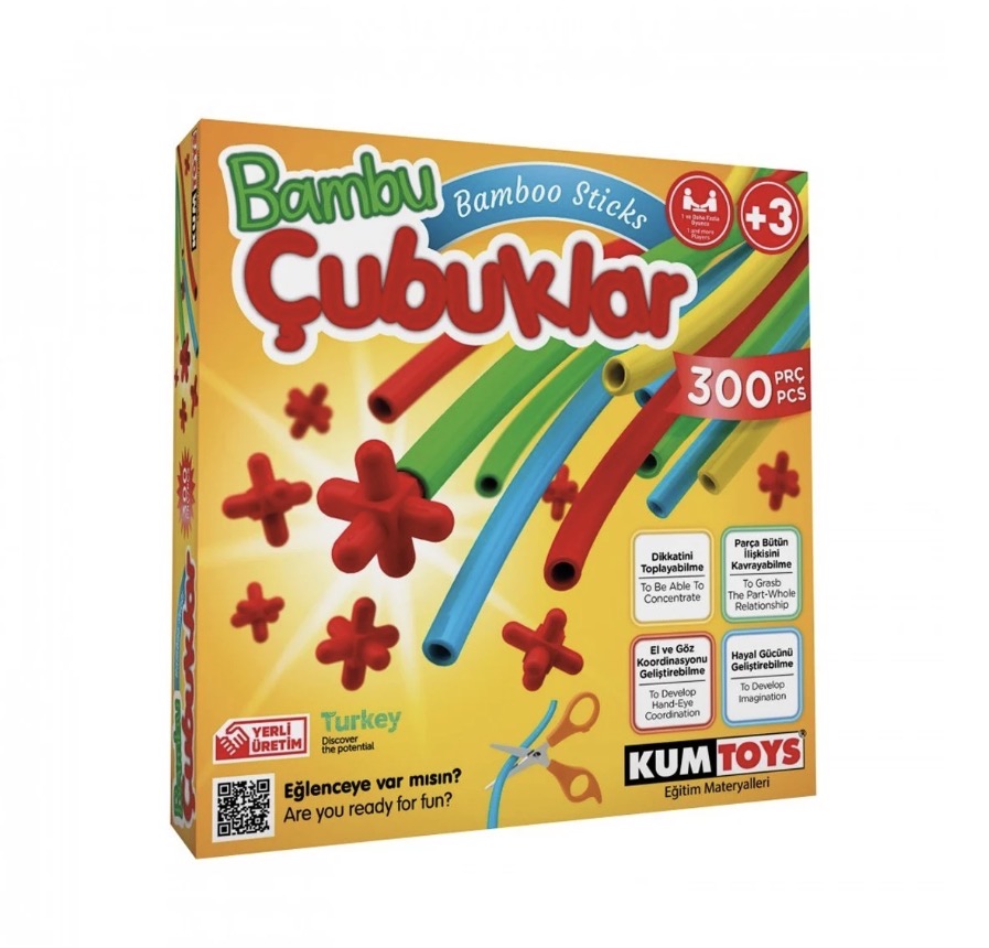 Bambu Çubuklar - 300 parça 