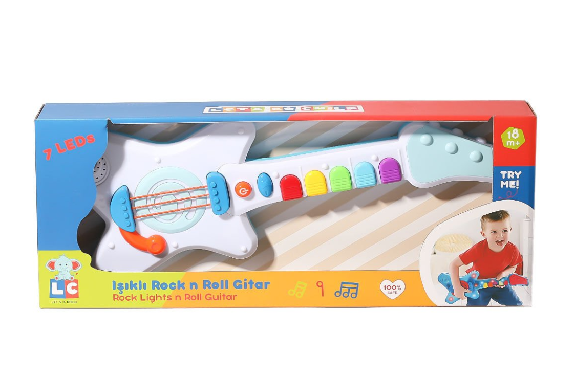 IŞIKLI ROC N ROLL GİTAR