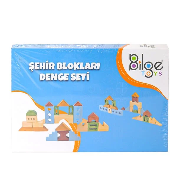 Ahşap Şehir Blok Seti