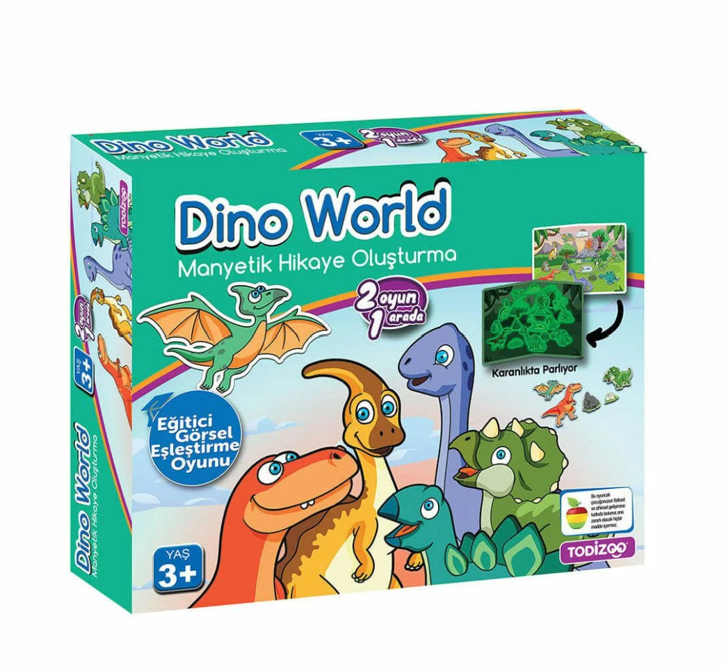 DINO WORLD MANYETİK HİKAYE OLUŞTURMA