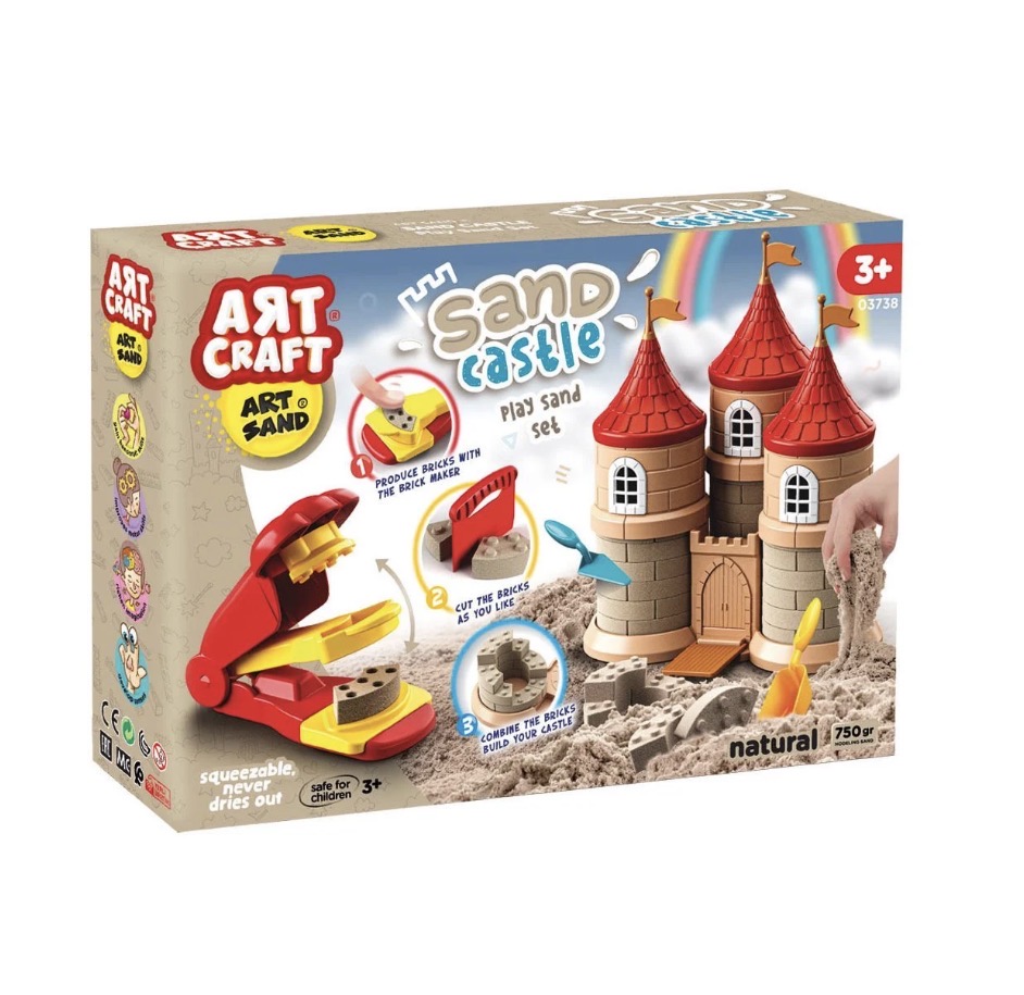 PERİ MASALI OYUN KUM SET 750 GR