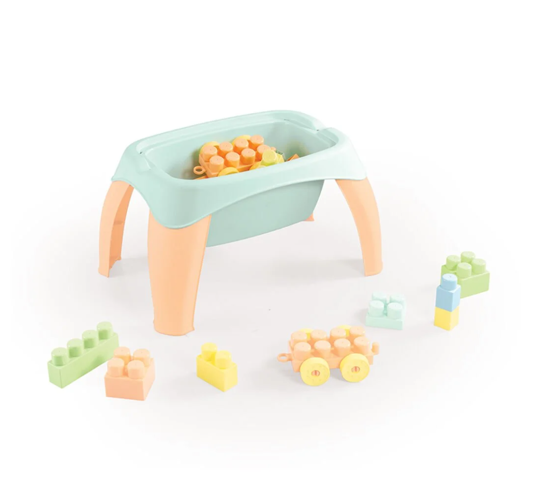 OYUNCAK AKTİVİTE OYUN MASASI 30 PARÇA MEGA BLOK