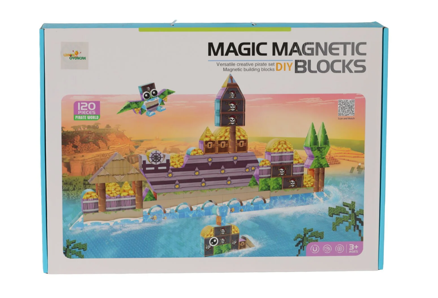 MANYETİK PUZZLE 120 PARÇA