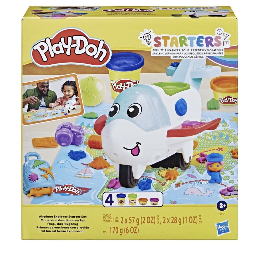  Play-Doh Starters Eğlenceli Uçak Oyun Seti +3 yaş