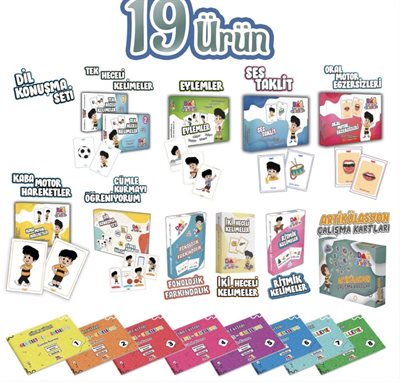Dil Konuşma Seti (19 Ürün)
