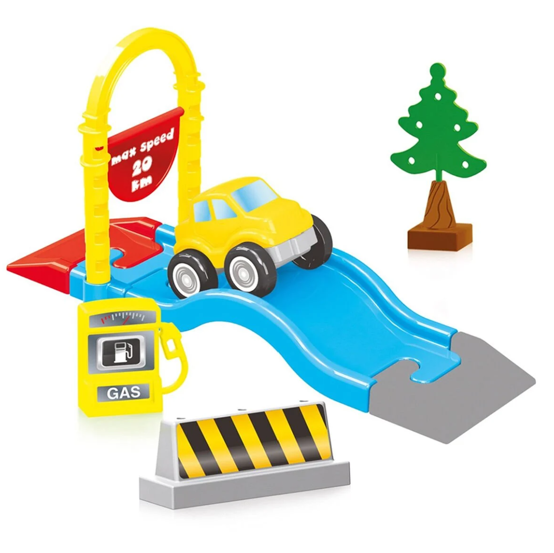 OYUNCAK YOL VE BLOK SET 50 PARÇ