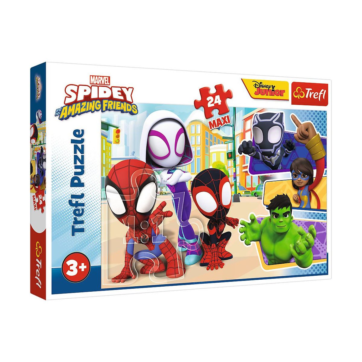 Maxi Spidey And His 24 Parça Çocuk Puzzle