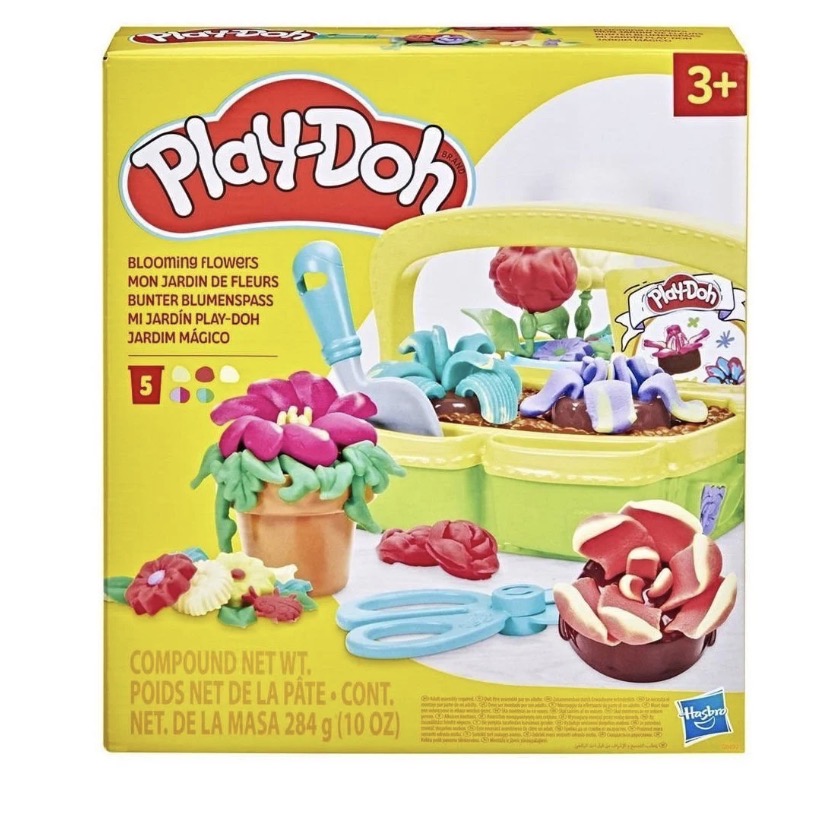 Play-Doh Renkli Çiçekler Botanik Oyun Seti +3 yaş