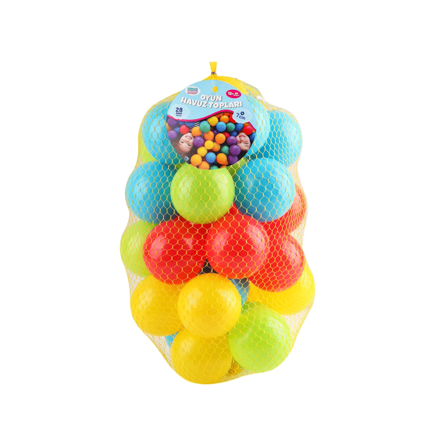 HAVUZ TOPU 7CM 28Lİ FİLE