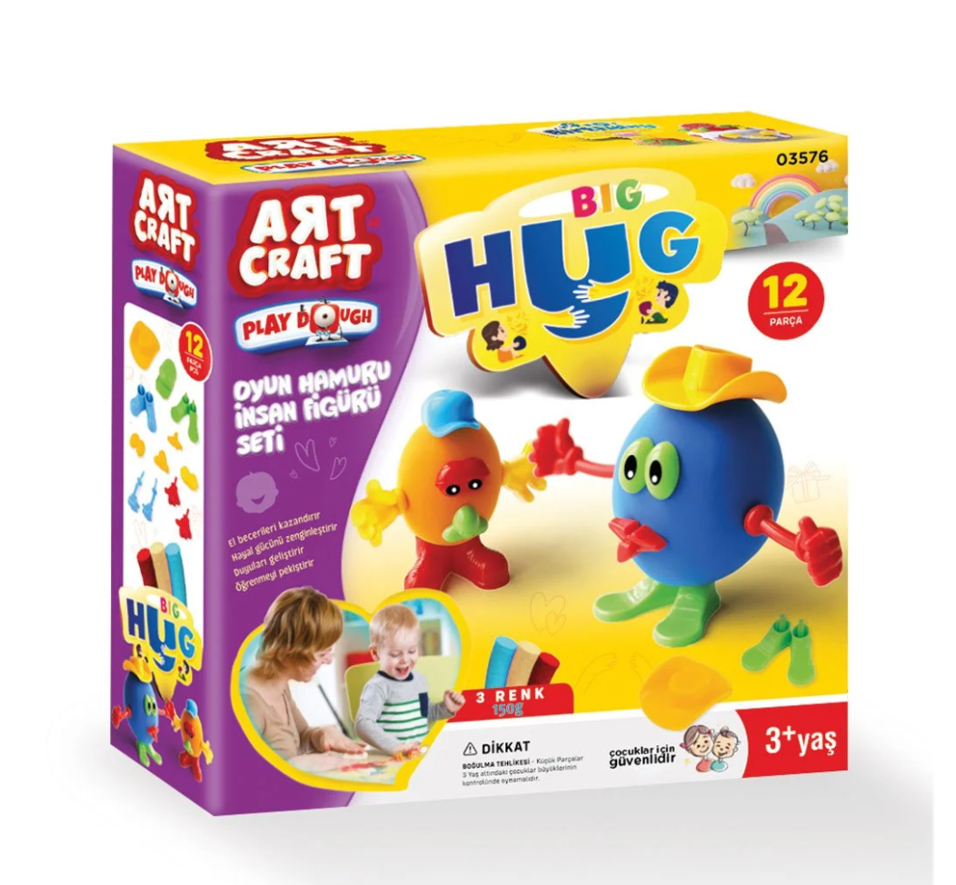 İNSAN FİGÜRÜ SETİ OYUN HAMURU 150 GR.