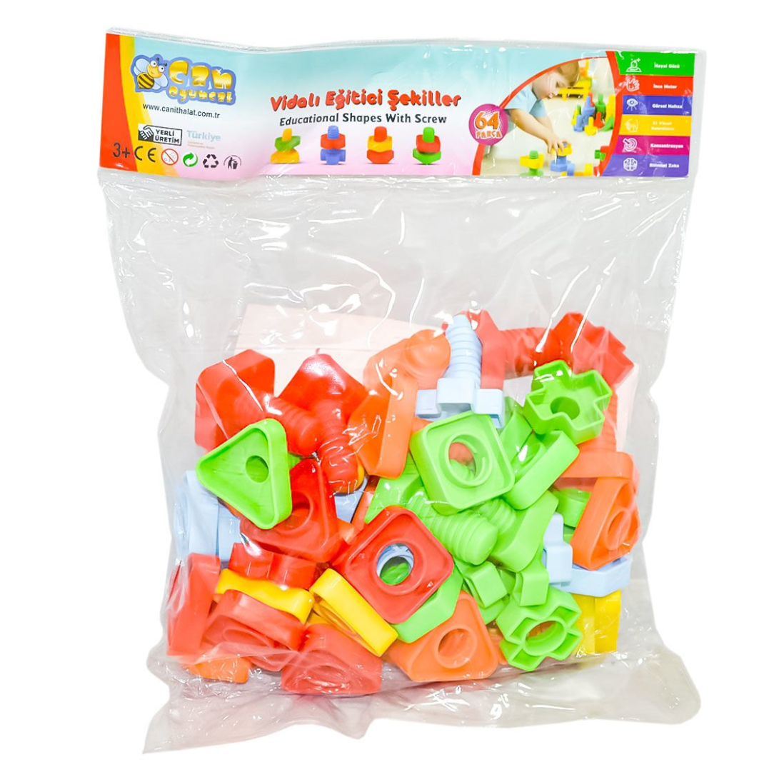 Cıvata Bloklar 64 Parça