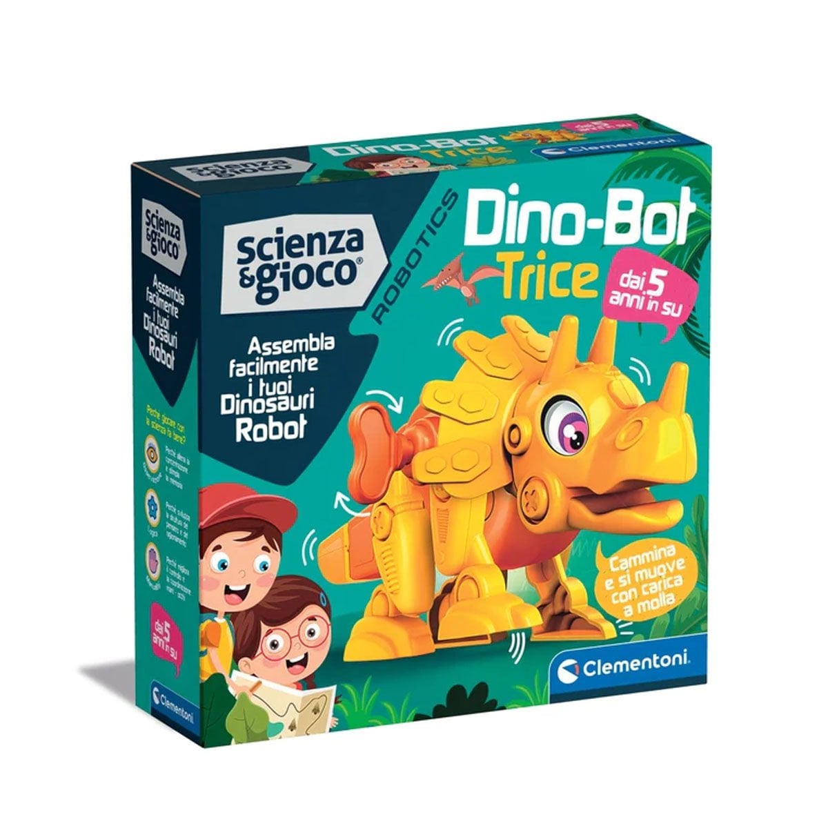 Robotik Laboratuvarı - Dinobot Triceratops +5 yaş