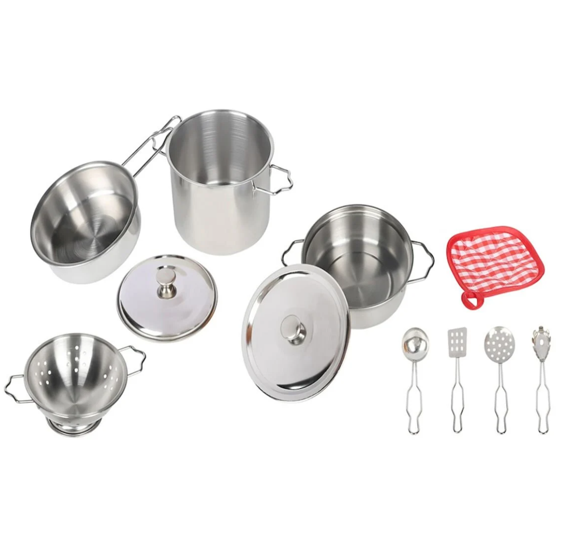  PARÇA ÇELİK TENCERE TAVA SET