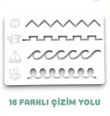 3 Tablalı Çizgi Çalışması