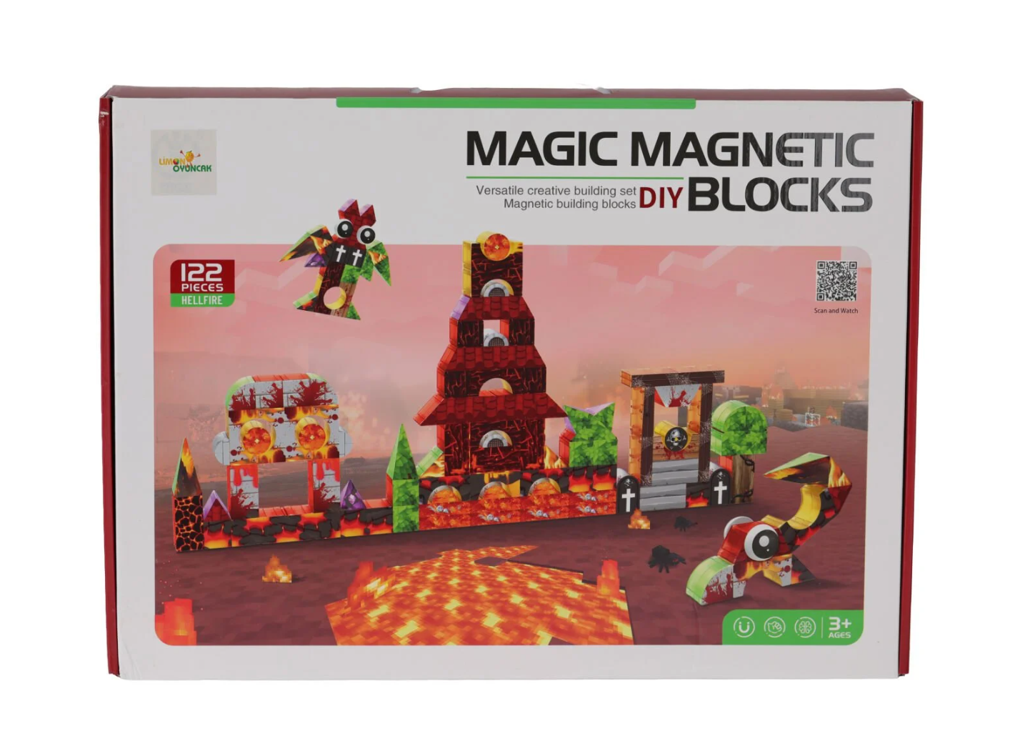 MANYETİK PUZZLE 122 PARÇA