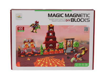 MANYETİK PUZZLE 122 PARÇA