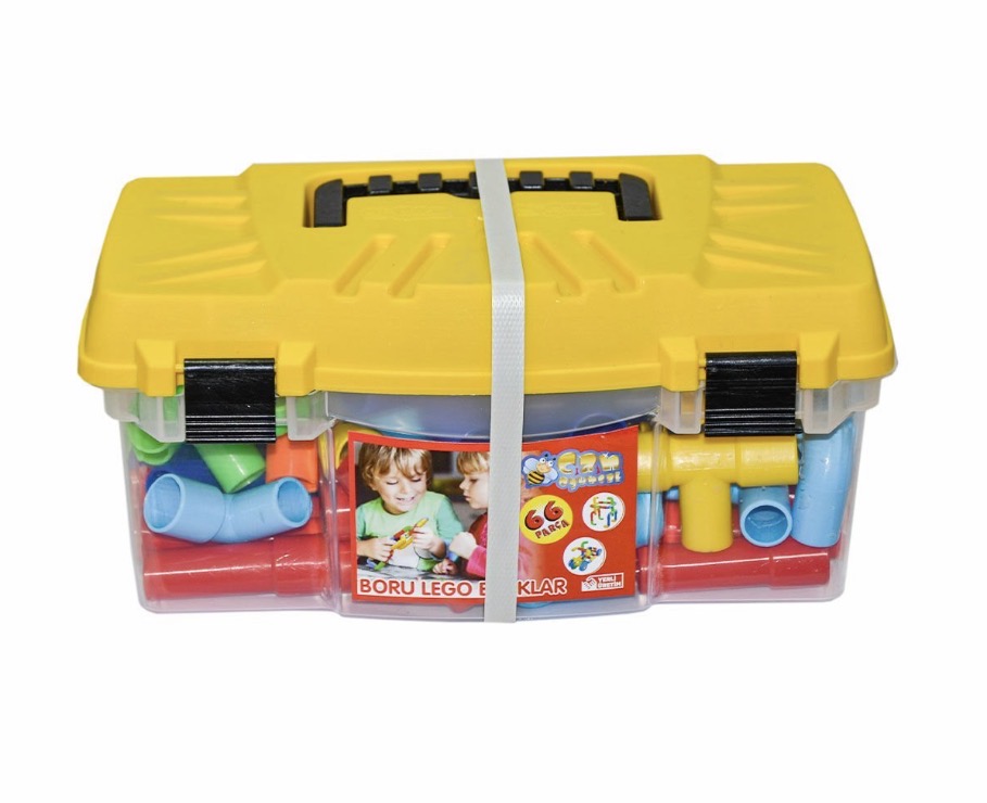 Çanta Boru Bloklar 66 Parça