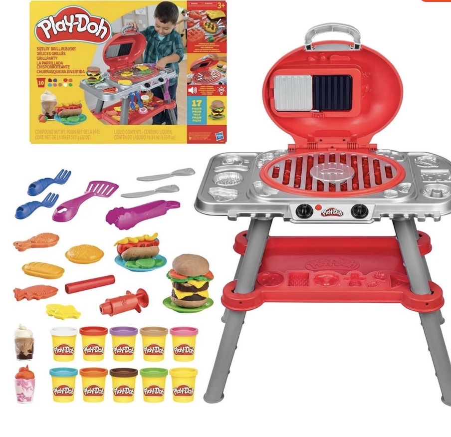 Play-Doh Cızırtılı Izgara Oyun Seti +3 yaş