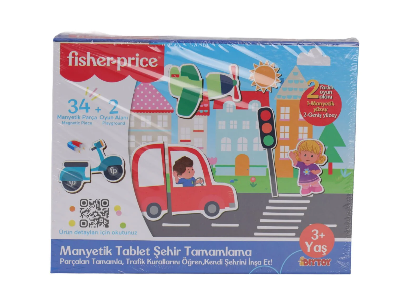 FİSHER PRİCE MANYETİK TABLET ŞEHİR TAMAMLAMA