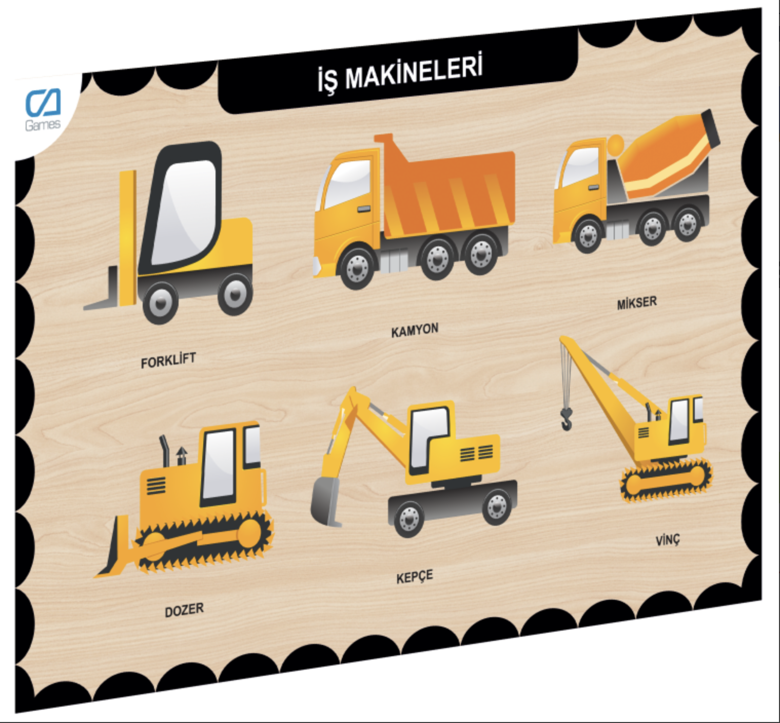 CA GAMES AHŞAP İŞ MAKİNELERİ BUL-TAK