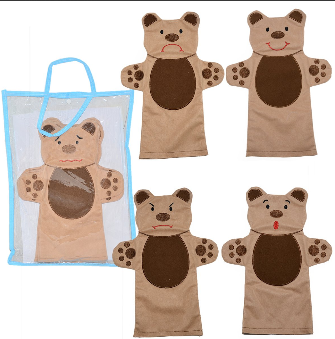 YÜZ İFADELERİ KUKLA SET 6LI