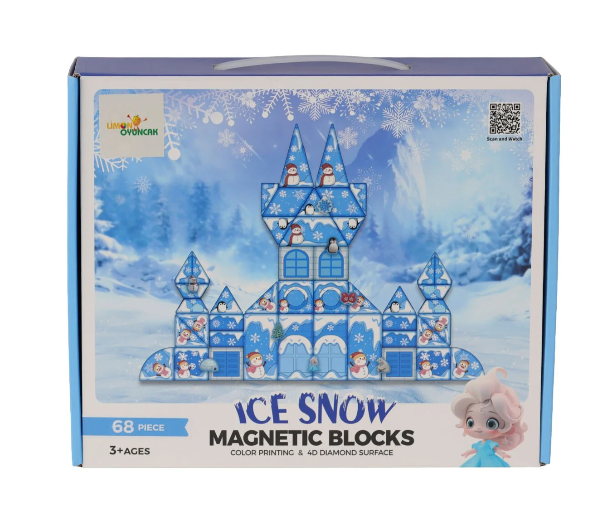 MANYETİK PUZZLE 68 PARÇA