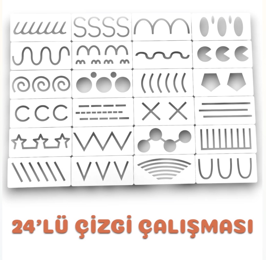 24'lü Çizgi Çalışması