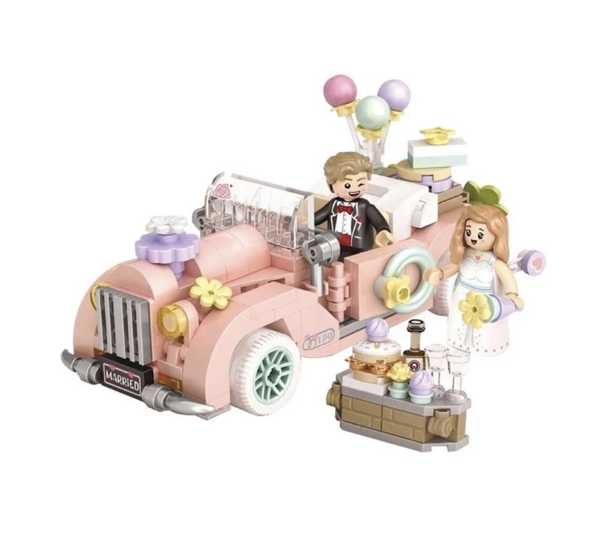 LOZ ESKİ MODEL DÜĞÜN ARABASI 290 PARÇA BLOCK OYUNCAK