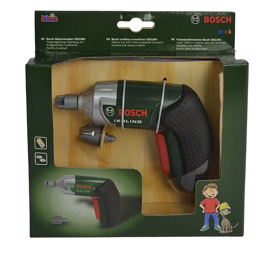 Bosch Ixolino Sesli ve Işıklı Oyuncak Matkap Tamir Seti