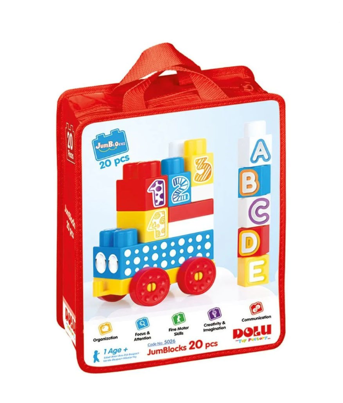 OYUNCAK ÇANTALI MEGA BLOK 20 LI